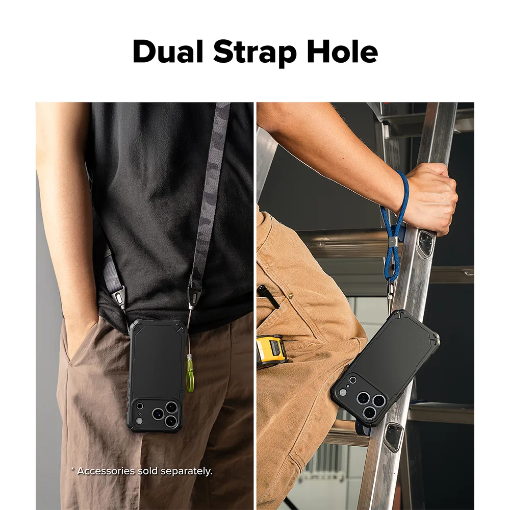 Ringke รุ่น Rugged Gear (MagSafe) - เคส iPhone 18 Pro Max / 17 Pro Max - สี Black 14 Ringke รุ่น Rugged Gear (MagSafe) - เคส iPhone 18 Pro Max / 17 Pro Max - สี Black - Image 14