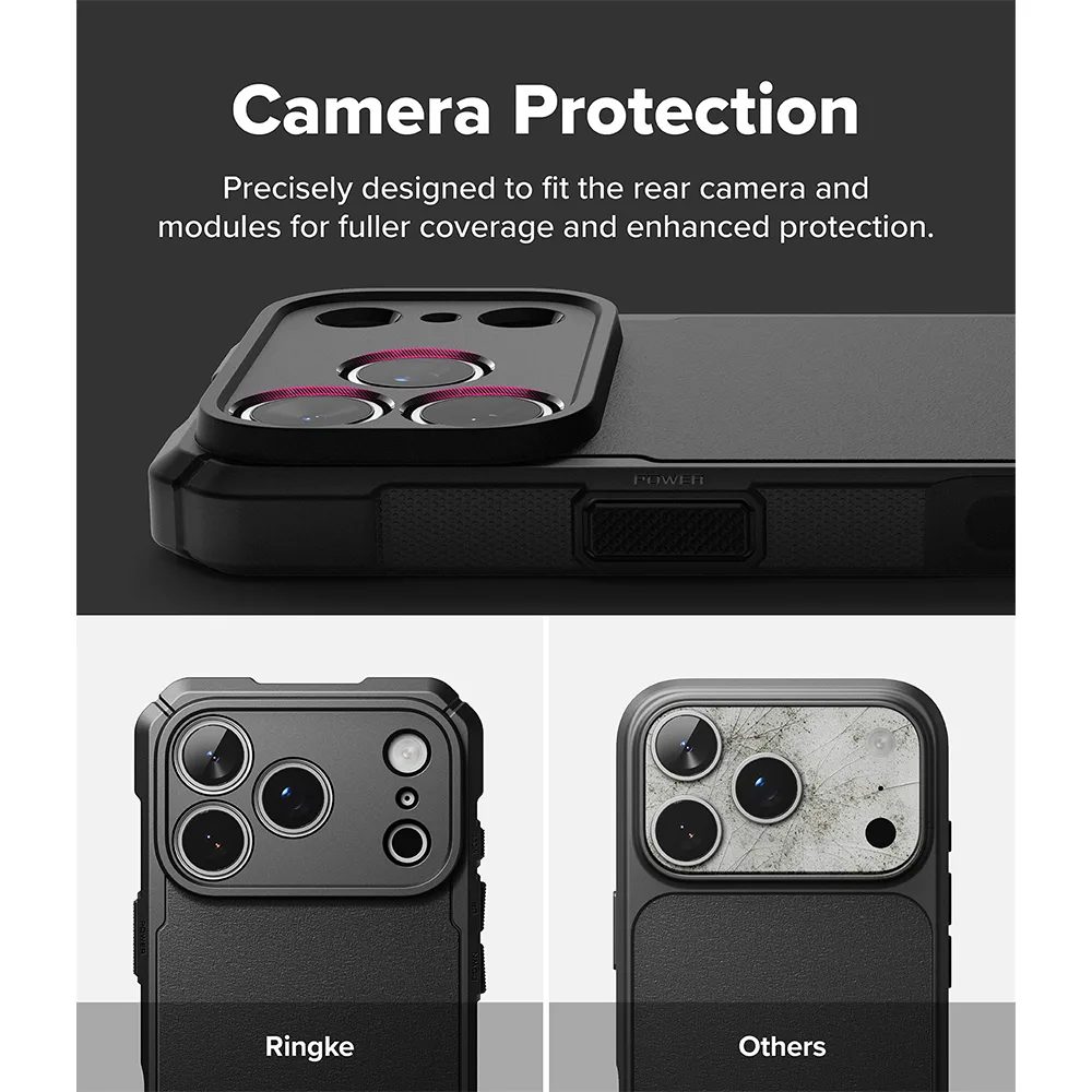 Ringke รุ่น Rugged Gear (MagSafe) - เคส iPhone 18 Pro Max / 17 Pro Max - สี Black 11 Ringke รุ่น Rugged Gear (MagSafe) - เคส iPhone 18 Pro Max / 17 Pro Max - สี Black - Image 11
