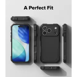 Ringke รุ่น Rugged Gear (MagSafe) - เคส iPhone 18 Pro Max / 17 Pro Max - สี Black 29 Ringke รุ่น Rugged Gear (MagSafe) - เคส iPhone 18 Pro Max / 17 Pro Max - สี Black
