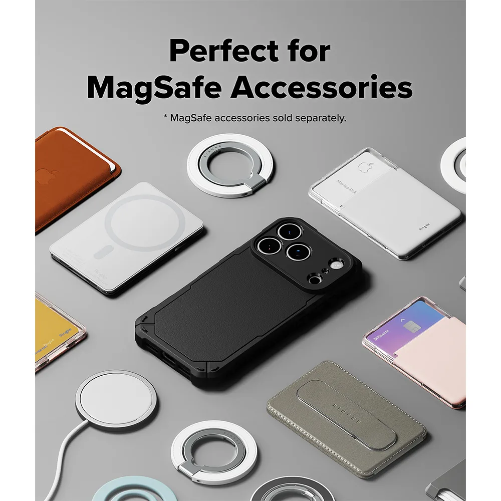 Ringke รุ่น Rugged Gear (MagSafe) - เคส iPhone 18 Pro Max / 17 Pro Max - สี Black 12 Ringke รุ่น Rugged Gear (MagSafe) - เคส iPhone 18 Pro Max / 17 Pro Max - สี Black - Image 12