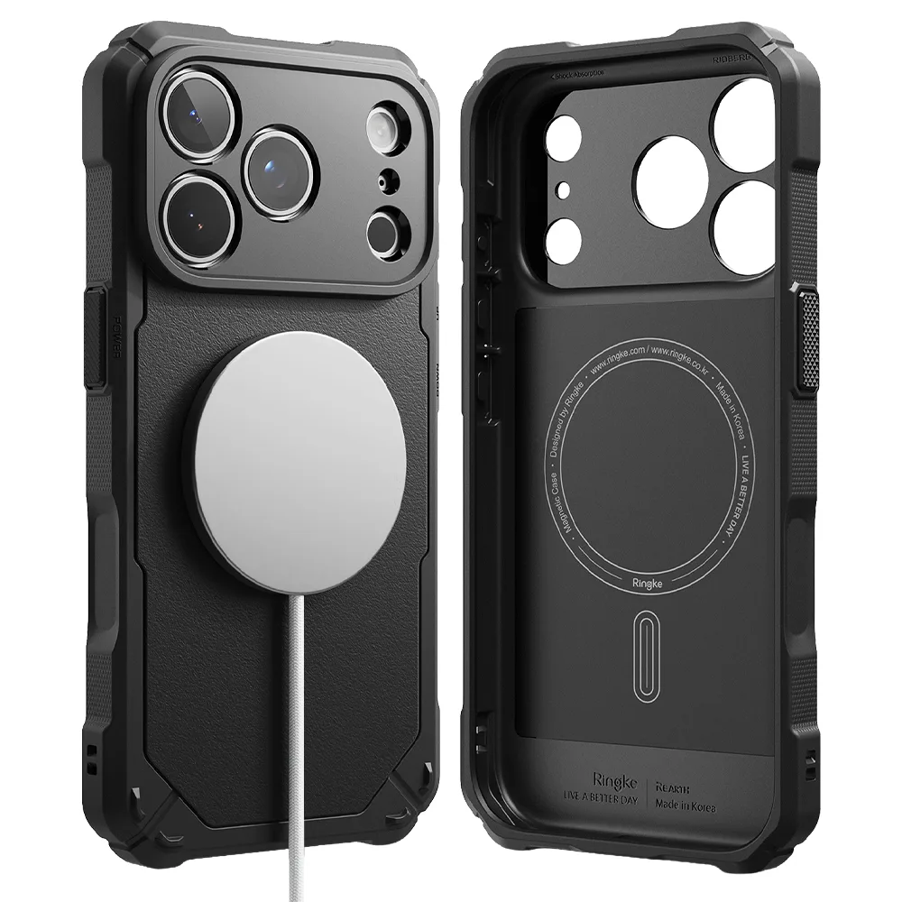 Ringke รุ่น Rugged Gear (MagSafe) - เคส iPhone 18 Pro Max / 17 Pro Max - สี Black 2 Ringke รุ่น Rugged Gear (MagSafe) - เคส iPhone 18 Pro Max / 17 Pro Max - สี Black - Image 2