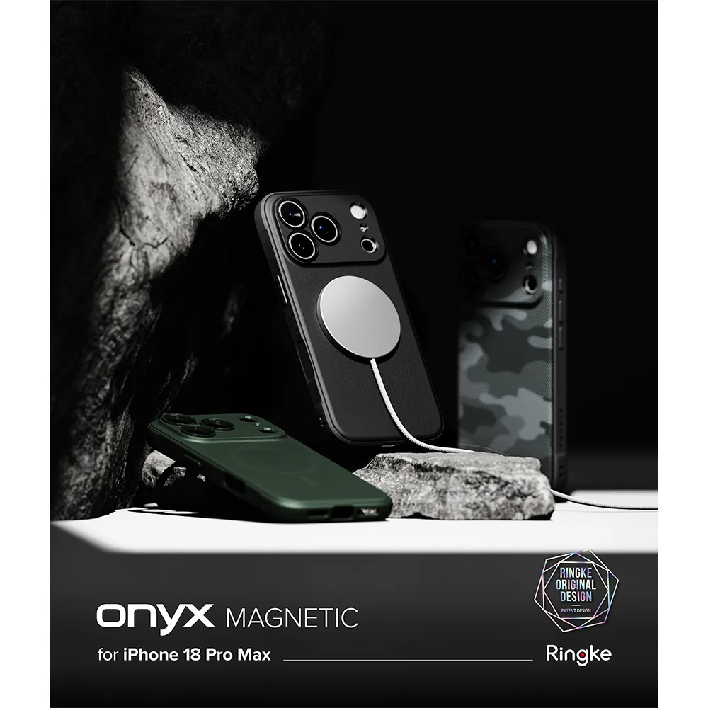 Ringke รุ่น Onyx (MagSafe) - เคส iPhone 18 Pro / 17 Pro - สี Camo Black 4 Ringke รุ่น Onyx (MagSafe) - เคส iPhone 18 Pro / 17 Pro - สี Camo Black - Image 4