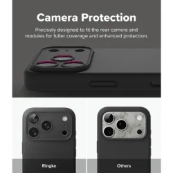 Ringke รุ่น Silicone (MagSafe) - เคส iPhone 18 Pro - สี Black