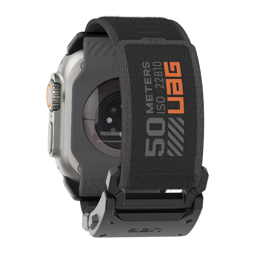 UAG รุ่น Trooper - สายนาฬิกา 44/45/46/49mm - สี Black/Gunmetal - Image 3