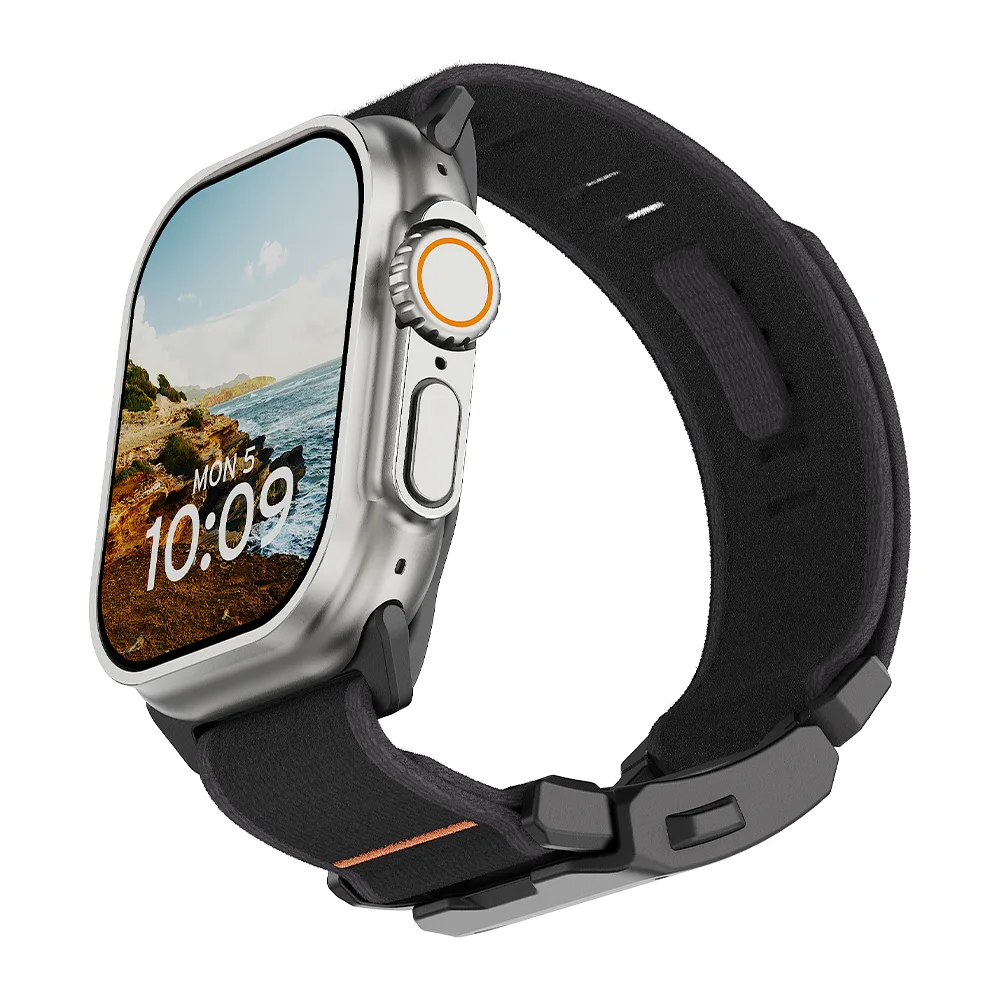 UAG รุ่น Trooper - สายนาฬิกา 44/45/46/49mm - สี Black/Gunmetal
