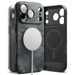 Ringke รุ่น Onyx (MagSafe) - เคส iPhone 18 Pro / 17 Pro - สี Camo Black 17 Ringke รุ่น Onyx (MagSafe) - เคส iPhone 18 Pro / 17 Pro - สี Camo Black