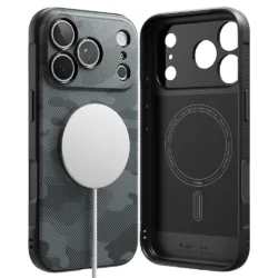 Ringke รุ่น Onyx (MagSafe) - เคส iPhone 18 Pro / 17 Pro - สี Camo Black 16 Ringke รุ่น Onyx (MagSafe) - เคส iPhone 18 Pro / 17 Pro - สี Camo Black