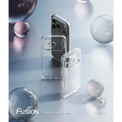 Ringke รุ่น Fusion - เคส iPhone 18 Pro Max / 17 Pro Max - สี CLEAR 20 Ringke รุ่น Fusion - เคส iPhone 18 Pro Max / 17 Pro Max - สี CLEAR