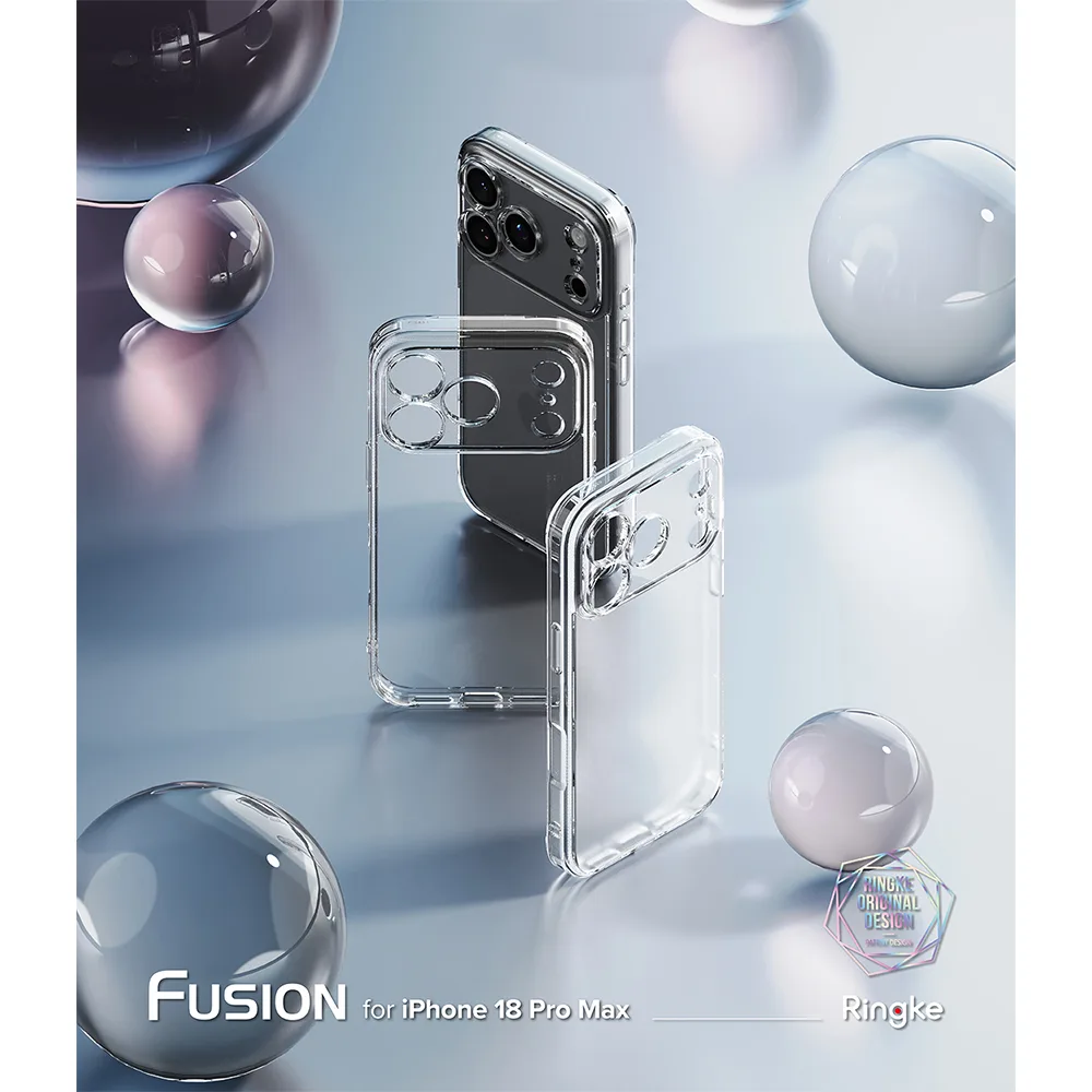 Ringke รุ่น Fusion - เคส iPhone 18 Pro Max / 17 Pro Max - สี CLEAR 5 Ringke รุ่น Fusion - เคส iPhone 18 Pro Max / 17 Pro Max - สี CLEAR - Image 5