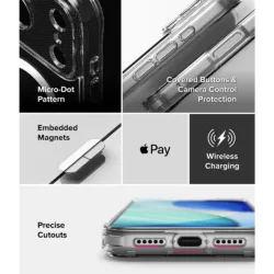 Ringke รุ่น Fusion (MagSafe) - เคส iPhone 18 Pro / 17 Pro - สี Clear 27 Ringke รุ่น Fusion (MagSafe) - เคส iPhone 18 Pro / 17 Pro - สี Clear