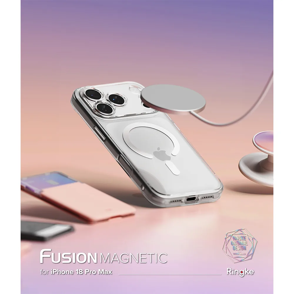 Ringke รุ่น Fusion (MagSafe) - เคส iPhone 18 Pro / 17 Pro - สี Clear 5 Ringke รุ่น Fusion (MagSafe) - เคส iPhone 18 Pro / 17 Pro - สี Clear - Image 5