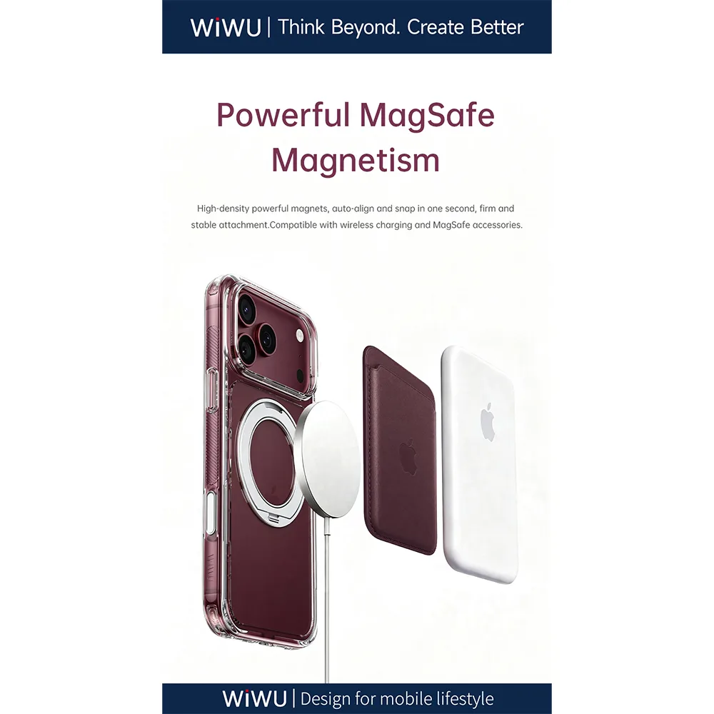 WiWU รุ่น CrystalShield Ultra CrystalEver Anti-Yellowing - เคส iPhone 18 Pro Max / 17 Pro Max - สี Clear 11 WiWU รุ่น CrystalShield Ultra CrystalEver Anti-Yellowing - เคส iPhone 18 Pro Max / 17 Pro Max - สี Clear - Image 11