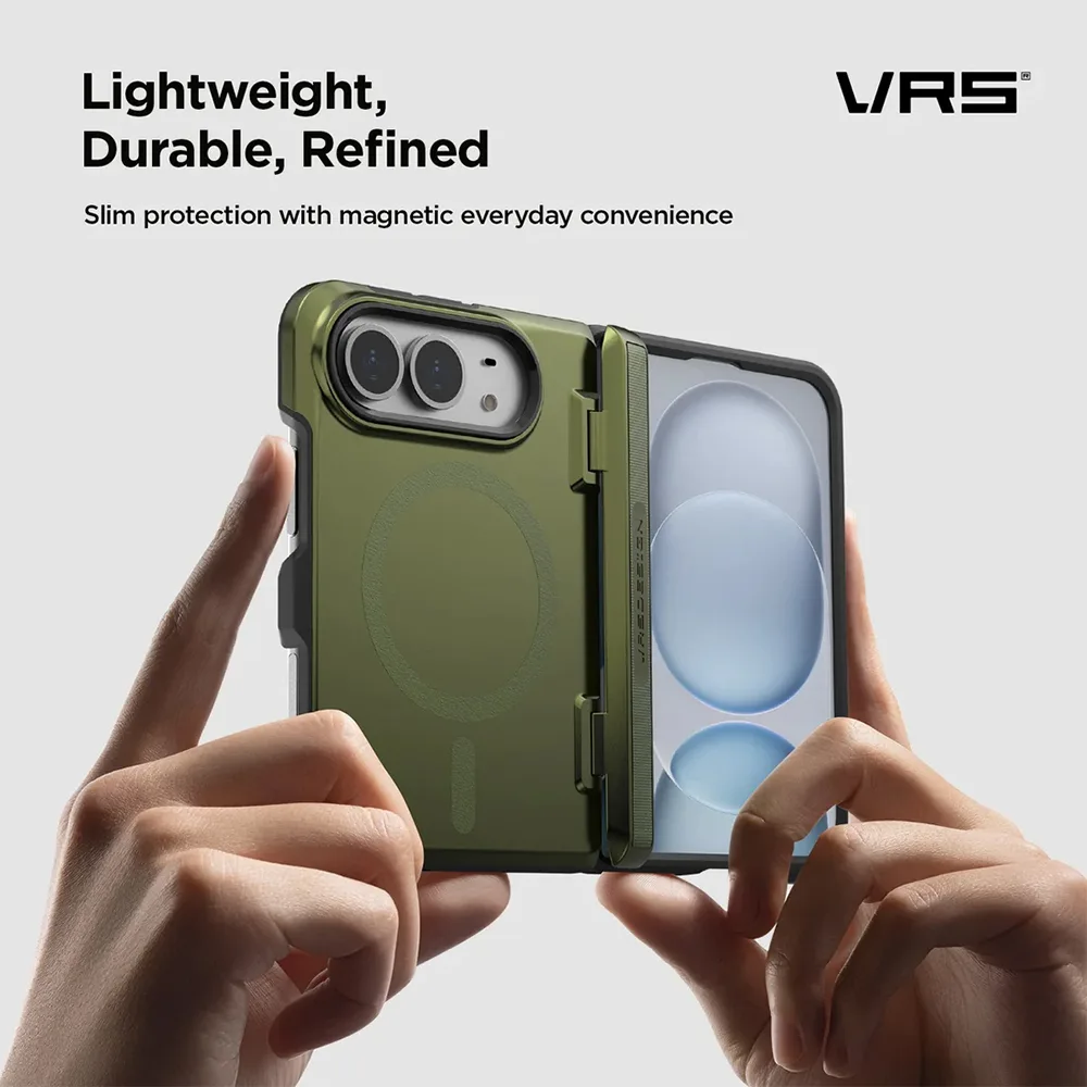 VRS รุ่น Modern - เคส iPhone Duo - สี Black 6 VRS รุ่น Modern - เคส iPhone Duo - สี Black - Image 6