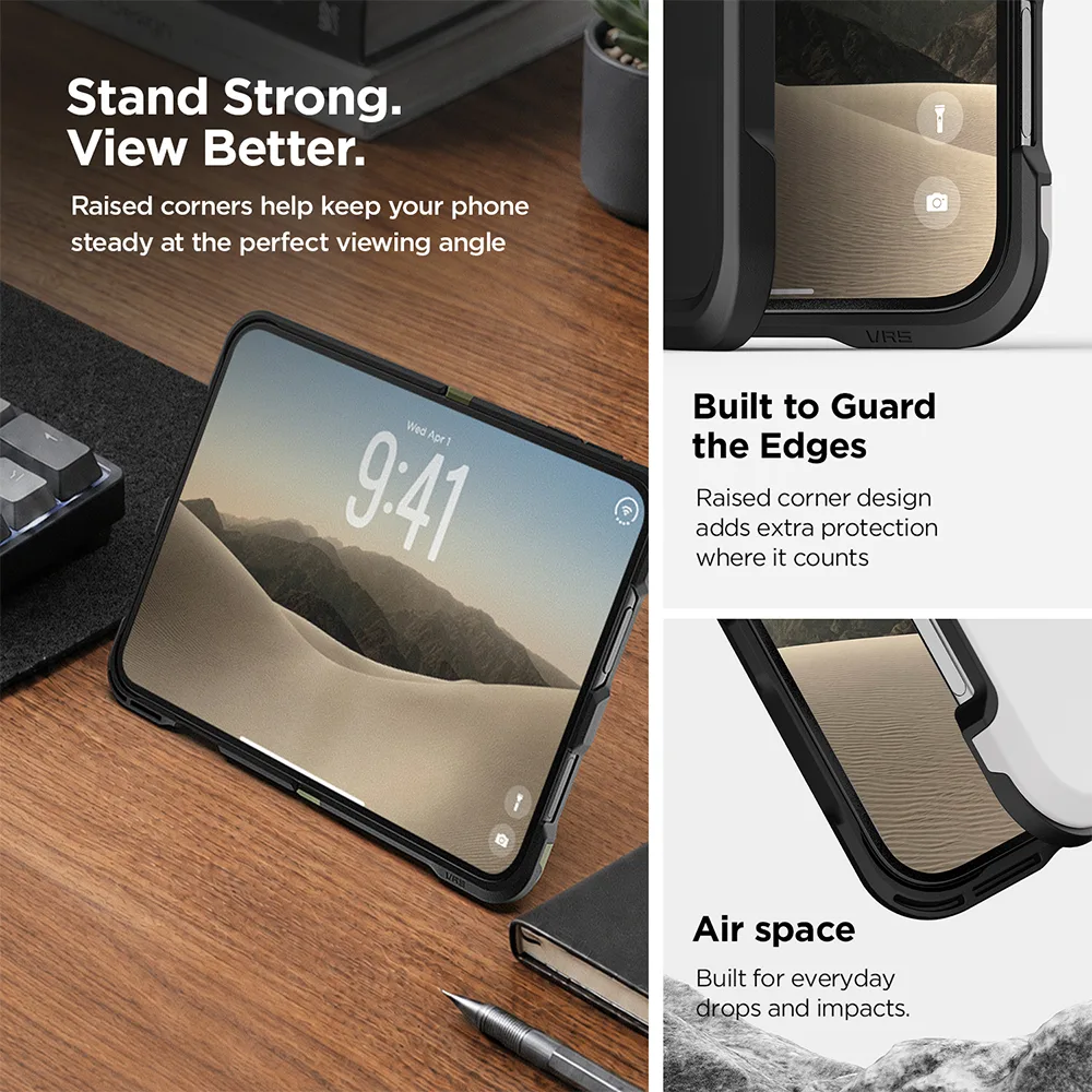 VRS รุ่น Damda Glide - เคส iPhone Duo - สี Black 5 VRS รุ่น Damda Glide - เคส iPhone Duo - สี Black - Image 5