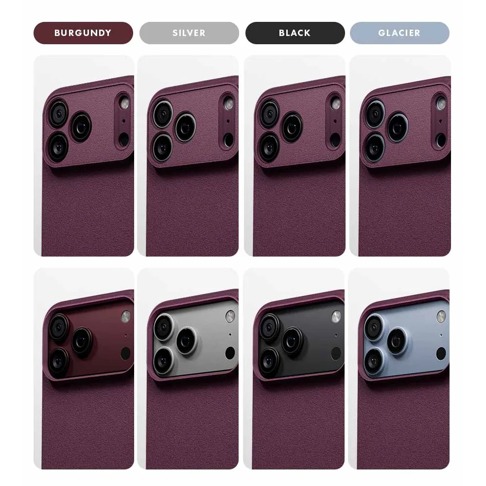 Caudabe รุ่น Sheath (Open) - เคส iPhone 18 Pro / 17 Pro - สี Almandine 13 Caudabe รุ่น Sheath (Open) - เคส iPhone 18 Pro / 17 Pro - สี Almandine - Image 13