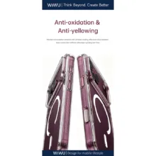 WiWU รุ่น CrystalShield Pro CrystalEver Anti-Yellowing - เคส iPhone 18 Pro Max / 17 Pro Max - สี Clear - Image 6