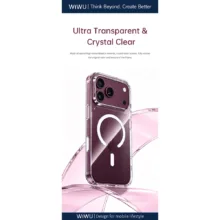 WiWU รุ่น CrystalShield Pro CrystalEver Anti-Yellowing - เคส iPhone 18 Pro Max / 17 Pro Max - สี Clear - Image 5