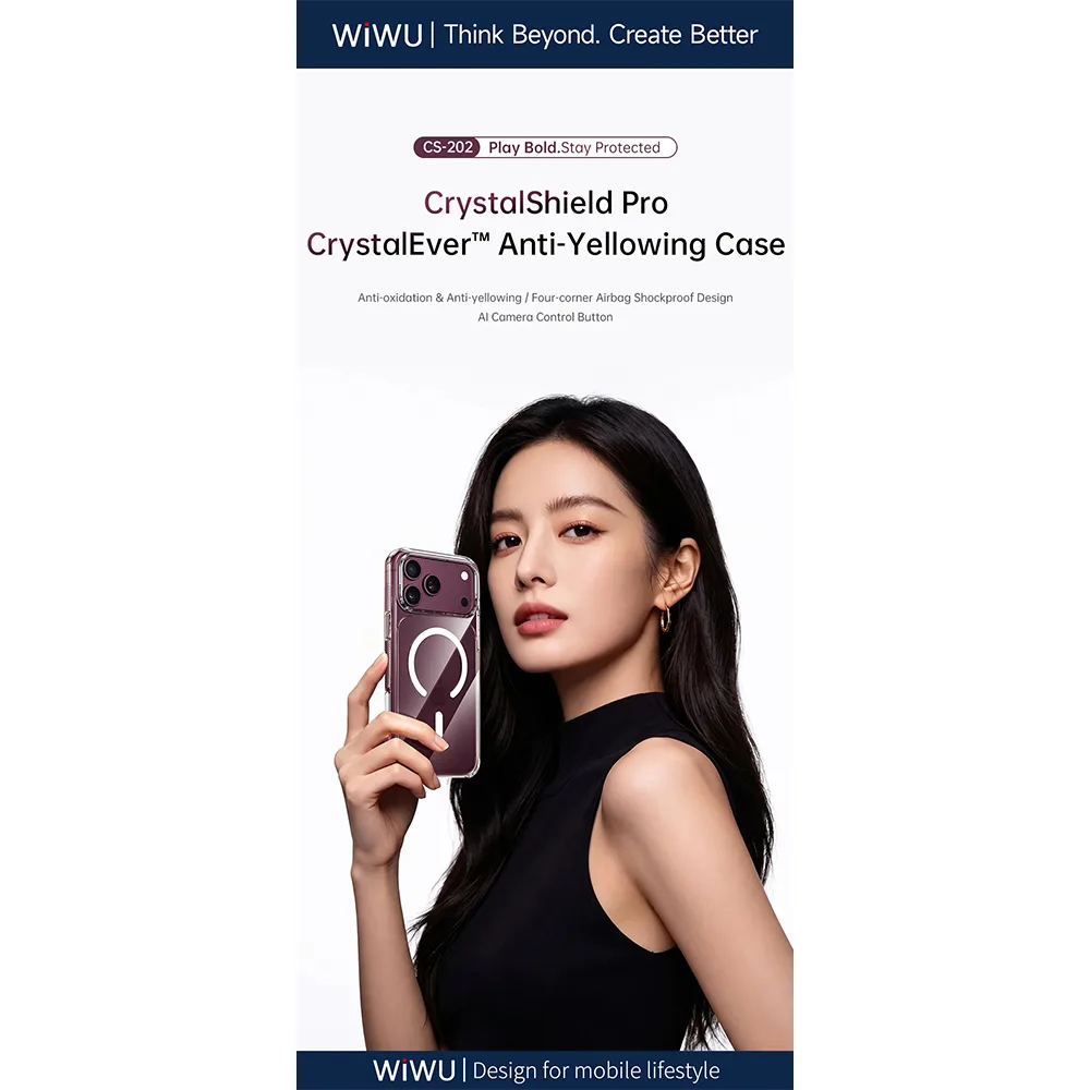 WiWU รุ่น CrystalShield Pro CrystalEver - เคส iPhone 18 Pro / 17 Pro - สี Clear 13 WiWU รุ่น CrystalShield Pro CrystalEver - เคส iPhone 18 Pro / 17 Pro - สี Clear - Image 13