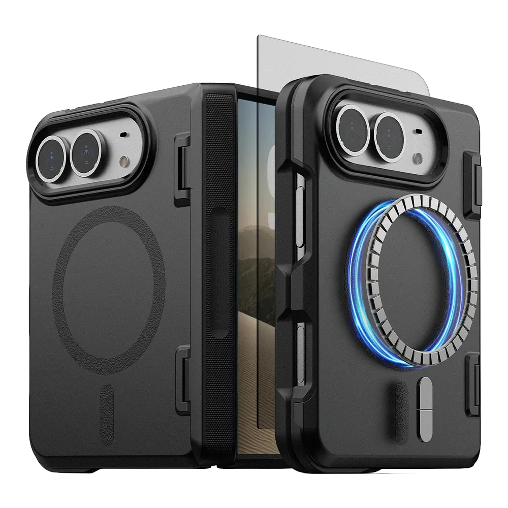 VRS รุ่น Modern - เคส iPhone Duo - สี Black 1 VRS รุ่น Modern - เคส iPhone Duo - สี Black