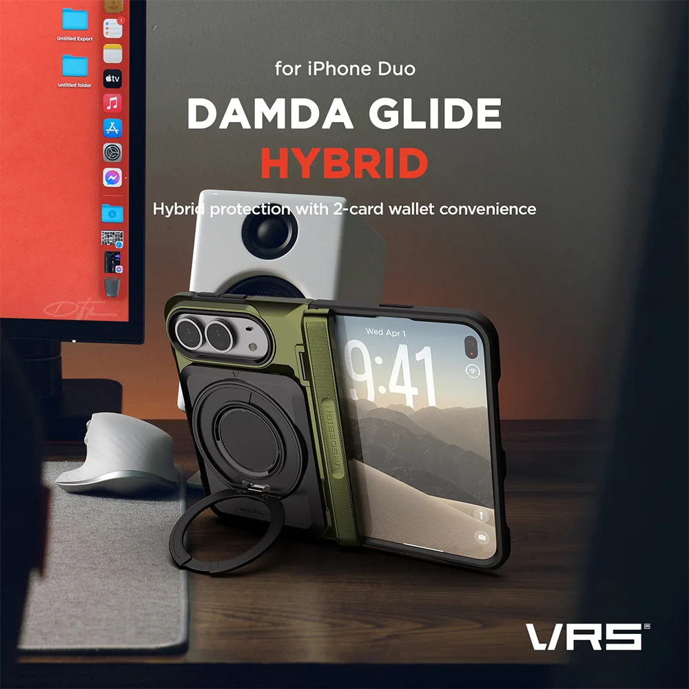 VRS รุ่น Damda Glide - เคส iPhone Duo - สี Black 16 VRS รุ่น Damda Glide - เคส iPhone Duo - สี Black - Image 16