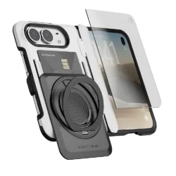 VRS รุ่น Damda Glide - เคส iPhone Duo - สี Cream White