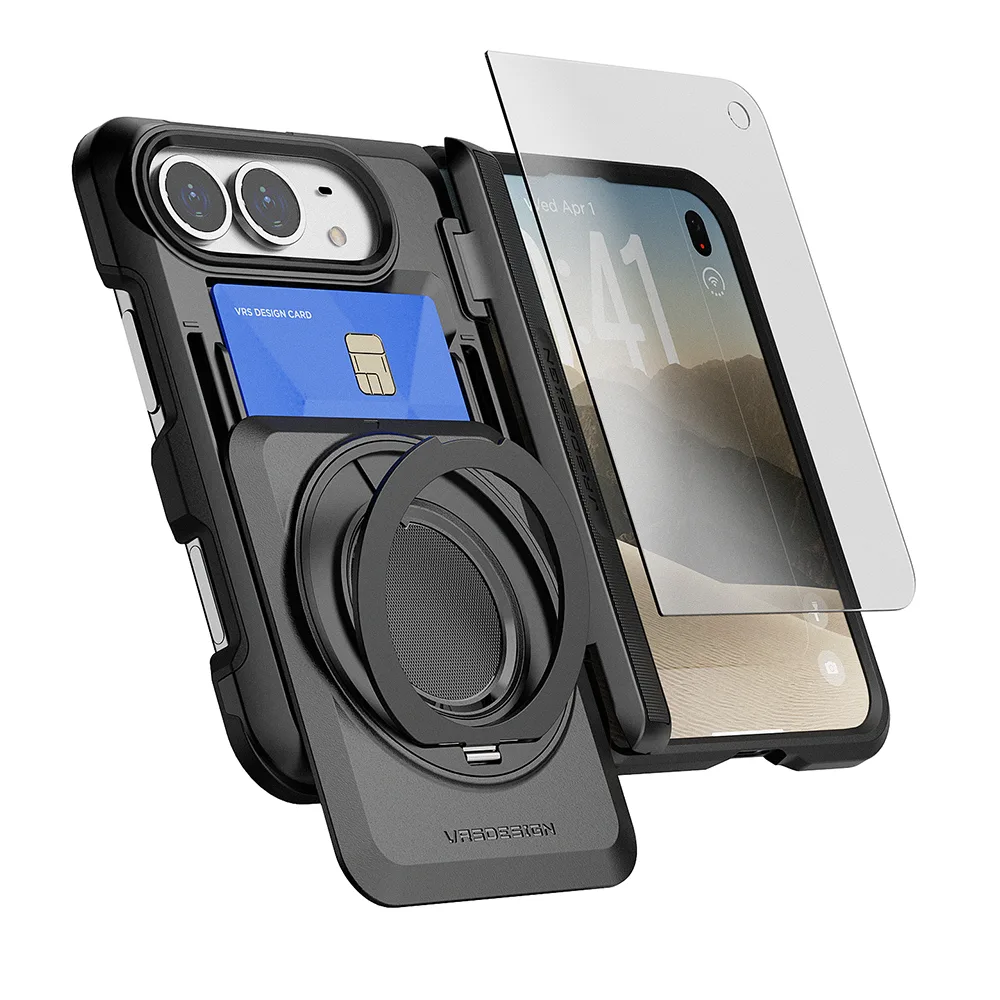 VRS รุ่น Damda Glide - เคส iPhone Duo - สี Black 2 VRS รุ่น Damda Glide - เคส iPhone Duo - สี Black - Image 2