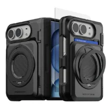 VRS รุ่น Damda Glide - เคส iPhone Duo - สี Black
