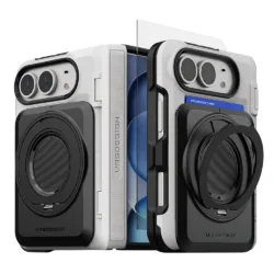 VRS รุ่น Damda Glide - เคส iPhone Duo - สี Cream White