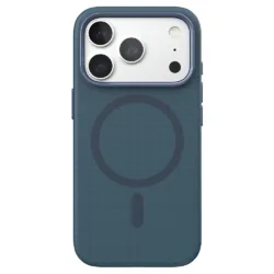 Tech21 รุ่น EvoPulse Fauxven (MagSafe) - เคส iPhone 18 Pro Max / 17 Pro Max - สี Deep Sea