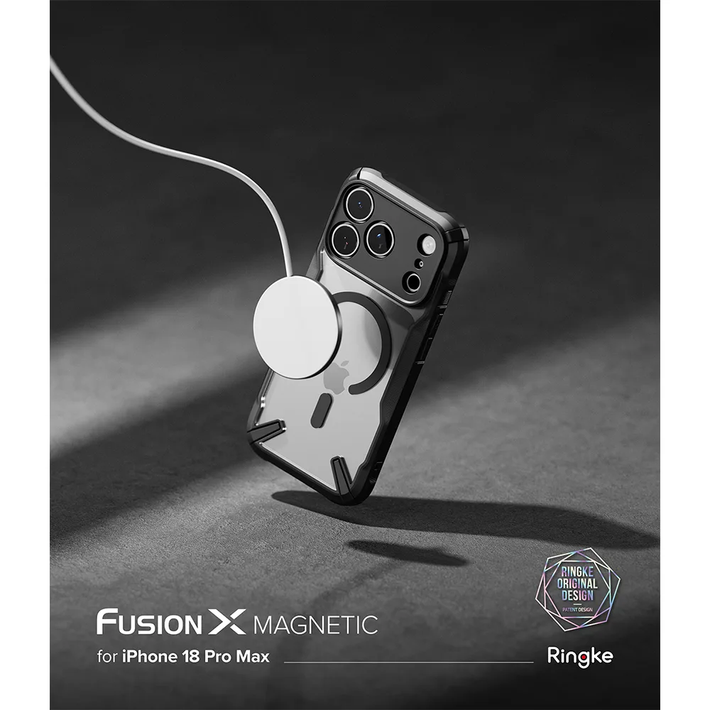 Ringke รุ่น Fusion X (MagSafe) - เคส iPhone 18 Pro Max / 17 Pro Max - สี Black 5 Ringke รุ่น Fusion X (MagSafe) - เคส iPhone 18 Pro Max / 17 Pro Max - สี Black - Image 5