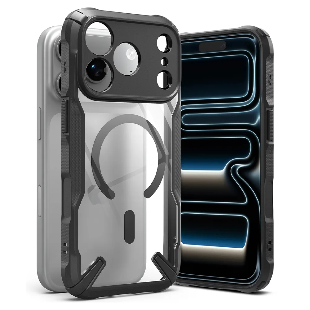 Ringke รุ่น Fusion X (MagSafe) - เคส iPhone 18 Pro Max / 17 Pro Max - สี Black 3 Ringke รุ่น Fusion X (MagSafe) - เคส iPhone 18 Pro Max / 17 Pro Max - สี Black - Image 3