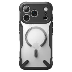 Ringke รุ่น Fusion X (MagSafe) - เคส iPhone 18 Pro / 17 Pro - สี Black