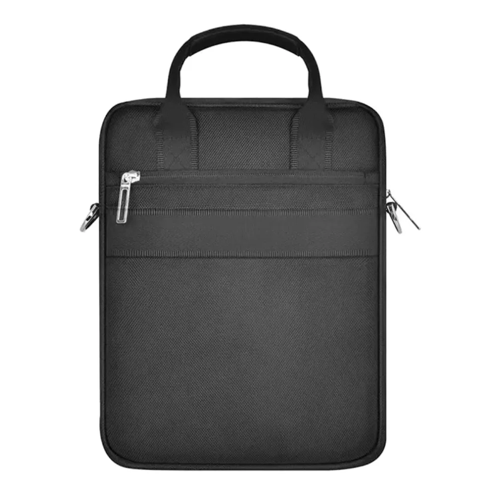 WiWU รุ่น Hali Vertical Bag 14" - กระเป๋าใส่แท็บเล็ต/โน๊ตบุ๊ค - สี Black - Image 4