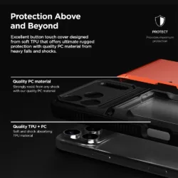 VRS รุ่น Damda Glide Pro - เคส iPhone 18 Pro /17 Pro - สี Black 13 VRS รุ่น Damda Glide Pro - เคส iPhone 18 Pro /17 Pro - สี Black