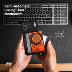 VRS รุ่น Damda Glide Hybrid - เคส iPhone 18 Pro /17 Pro - สี Fiesta Orange