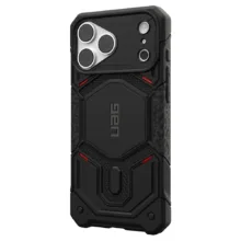 UAG รุ่น Monarch Pro (No Cap) - เคส iPhone 17 Pro Max / 18 Pro Max - สี Kevlar Black - Image 4