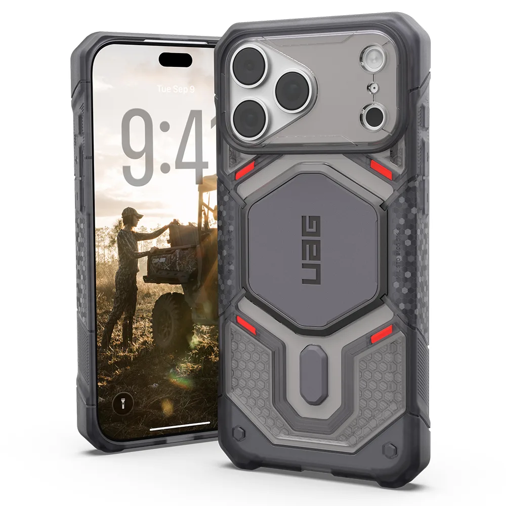 UAG รุ่น Monarch Pro (No Cap) - เคส iPhone 17 Pro / 18 Pro - สี VEIL/Ash - Image 8
