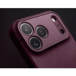 Caudabe รุ่น Sheath (Precise) - เคส iPhone 18 Pro / 17 Pro - สี Almandine 20 Caudabe รุ่น Sheath (Precise) - เคส iPhone 18 Pro / 17 Pro - สี Almandine