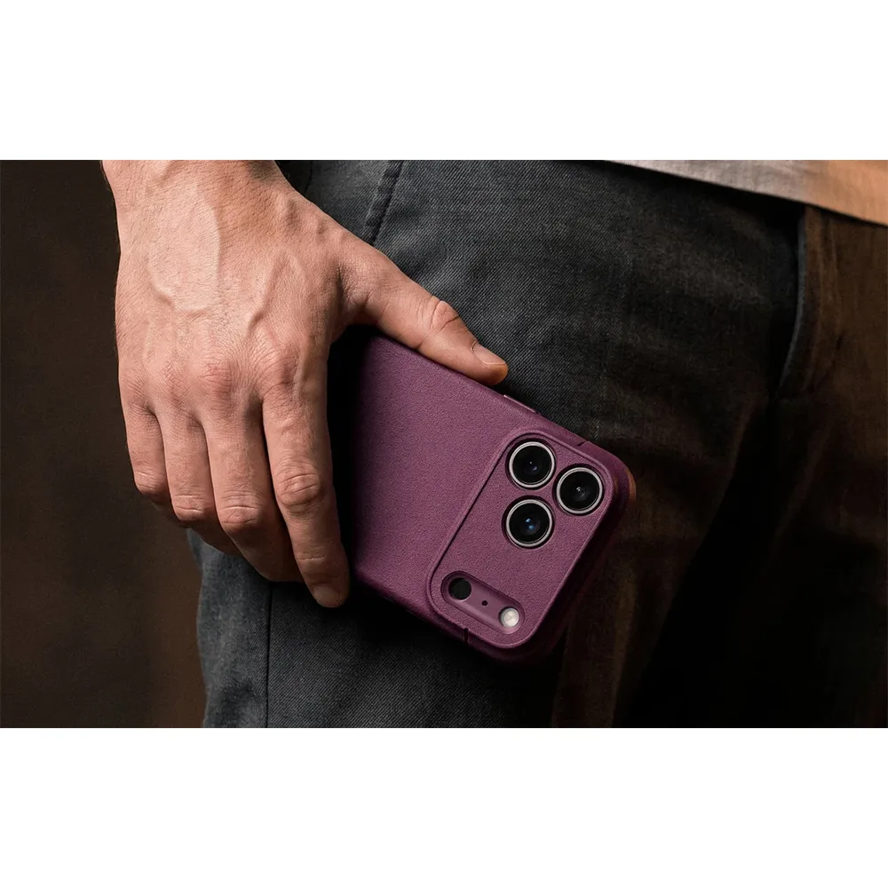 Caudabe รุ่น Sheath (Precise) - เคส iPhone 18 Pro / 17 Pro - สี Almandine 8 Caudabe รุ่น Sheath (Precise) - เคส iPhone 18 Pro / 17 Pro - สี Almandine - Image 8