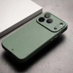 Caudabe รุ่น Sheath (Precise) - เคส iPhone 18 Pro / 17 Pro - สี Eucalyptus