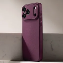 Caudabe รุ่น Sheath (Precise) - เคส iPhone 18 Pro / 17 Pro - สี Almandine