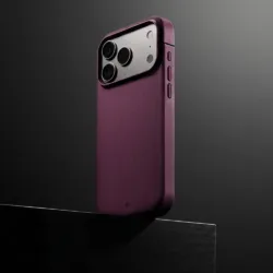 Caudabe รุ่น Sheath (Open) - เคส iPhone 18 Pro / 17 Pro - สี Almandine