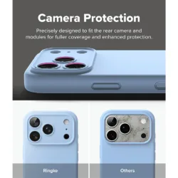 Ringke รุ่น Silicone (MagSafe) - เคส iPhone 18 Pro - สี Light Blue