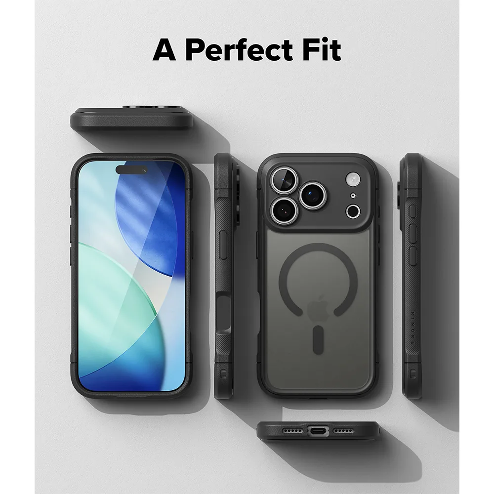 Ringke รุ่น Fusion Bold (MagSafe) - เคส iPhone 18 Pro Max / 17 Pro Max - สี Matte Smoke 17 Ringke รุ่น Fusion Bold (MagSafe) - เคส iPhone 18 Pro Max / 17 Pro Max - สี Matte Smoke - Image 17