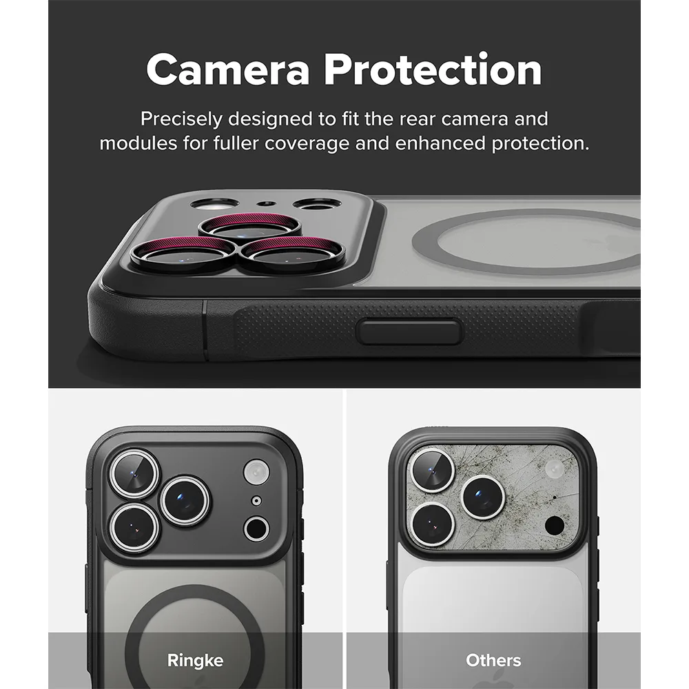 Ringke รุ่น Fusion Bold (MagSafe) - เคส iPhone 18 Pro Max / 17 Pro Max - สี Matte Smoke 7 Ringke รุ่น Fusion Bold (MagSafe) - เคส iPhone 18 Pro Max / 17 Pro Max - สี Matte Smoke - Image 7