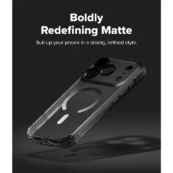Ringke รุ่น Fusion Bold (MagSafe) - เคส iPhone 18 Pro Max / 17 Pro Max - สี Matte Smoke 26 Ringke รุ่น Fusion Bold (MagSafe) - เคส iPhone 18 Pro Max / 17 Pro Max - สี Matte Smoke