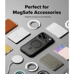 Ringke รุ่น Fusion Bold (MagSafe) - เคส iPhone 18 Pro Max / 17 Pro Max - สี Matte Smoke 28 Ringke รุ่น Fusion Bold (MagSafe) - เคส iPhone 18 Pro Max / 17 Pro Max - สี Matte Smoke