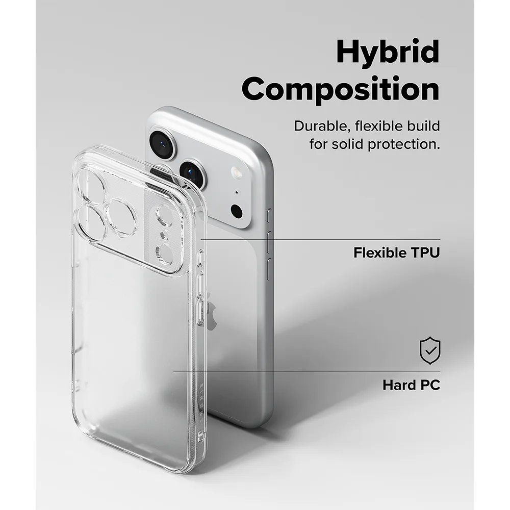 Ringke รุ่น Fusion - เคส iPhone 18 Pro / 17 Pro - สี Matte Clear 6 Ringke รุ่น Fusion - เคส iPhone 18 Pro / 17 Pro - สี Matte Clear - Image 6