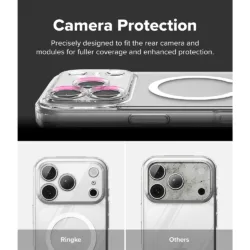 Ringke รุ่น Fusion (MagSafe) - เคส iPhone 18 Pro / 17 Pro - สี Matte Clear 23 Ringke รุ่น Fusion (MagSafe) - เคส iPhone 18 Pro / 17 Pro - สี Matte Clear
