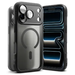 Ringke รุ่น Fusion Bold (MagSafe) - เคส iPhone 18 Pro Max / 17 Pro Max - สี Matte Smoke 20 Ringke รุ่น Fusion Bold (MagSafe) - เคส iPhone 18 Pro Max / 17 Pro Max - สี Matte Smoke